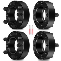 2 Inch Wheel Spacers 5 Lug 14×1.5 71.5 Bore for LX470 LX570 4PCS 5×5