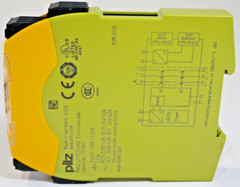 MUSHROOM Safety Relay PNOZ s7.1 C 24VDC 3 n/o Cascade | 751167 | 2W | W= 17.5mm
