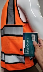 Surveyor Two Tone Safety Vest ANSI/ ISEA 107-2015 Approved (Small to 5XL)