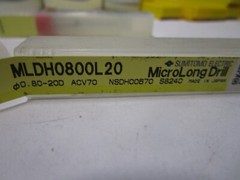 SUMITOMO MLDH0800L20 0.80MM MICRO LONG DRILL CARBIDE