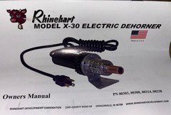 Rhinehart Electric Dehorner Model- X30 200 Watts Professional Grade 96” Cord