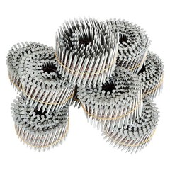 3600Pc Siding Nails 2-1/2 “x .092” 15 Degree Collated Wire Coil Full Round Head