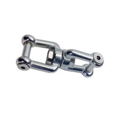 Marine Stainless Steel T316 JAW JAW Swivel Shackle Anchor Connector Flush Pin