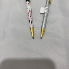 Aluminum Shaft Twist Pens His Her Eagle Angel Silver Red White Blue Set