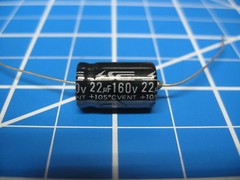 SC – GHA Series – Axial Electrolytic Capacitors – 160v 22uF – 5 Pieces