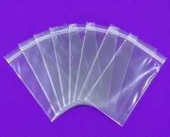 100 Clear Resealable Polypropylene Bags 1.6 Mil 5 7/16” x 7 1/4” – Fits 5×7
