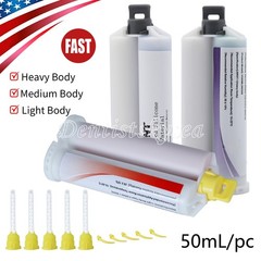 MEDIUM HEAVY LIGHT Material REGULAR SET Dental VPS Impression 50ml Cartridge USA