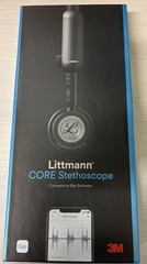 3M Littmann CORE Digital Stethoscope Eko Bluetooth Amplified Black
