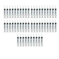 12-600 Syringes, GPS Dental Irrigation Syringes 12cc with Measurement Curved Tip