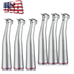 Dental 1:5 Increasing Fiber Optic LED Contra Angle Handpiece Fit NSK Micro Motor