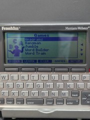 Franklin Merriam-Webster MWD-1490 Pocket Digital Dictionary Language Translator