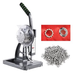 Heavy Duty Semi-automatic Hand Press Grommet Machine Commercial Eyelet 2000