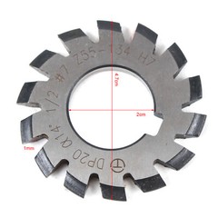 8 Pcs/Set 14.5° Involute Gear Cutter DP8 DP10 DP16 DP20 DP22 PA14-1/2 HSS 8H Set
