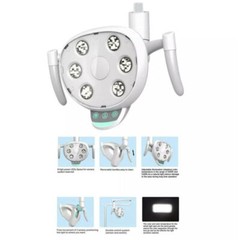 22mm/26mm Dental Oral LED Light Induction Lamp with 6 High Power LED CX249-23 CE