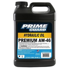 ISO AW-46 Premium Hydraulic Oil 2.5 Gallon Industrial Grade Fluid