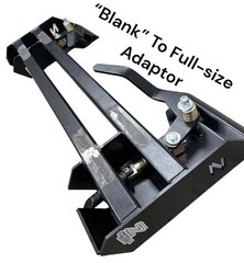 Blank Full Size Skid Steer Quick Tach Adapter Mount Plate Weld-On Universal