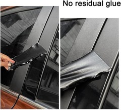 Chrome Delete Vinyl Wrap Kit High Gloss, Black Out Window & Door Trim 4In x 30Ft