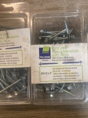 3 Count Palram Wood Screw #10-12 X 2” 80644 X 50 150 Screws