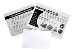 25 DYMO Compatible 60622 CLEANING CARDS, 4″ x 6″ Works Great For DYMO 1744907