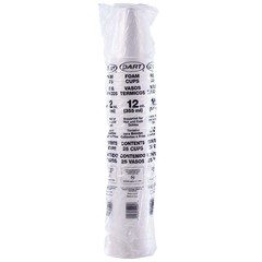 12 oz Insulated Foam Hot/Cold Cup 12J12 1,000 Count)