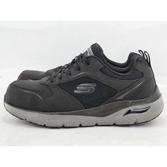 Skechers Work Arch Fit SR Tred Men 11 Black Composite Toe Slip Resistant – Good