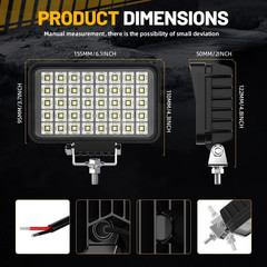 LED Work Light Fit Case 580 590 Construction Backhoe Loaders Crawler Dozers 650H