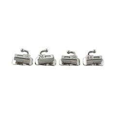 10 Kits Orthodontic Brackets 1st Molar Tubes Dental Braces Roth MBT 022 345 6-6