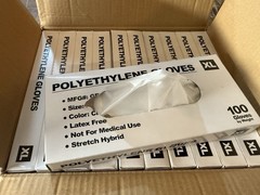 Plastic Gloves Latex Free Disposable Bulk Pack 1000 X-Large