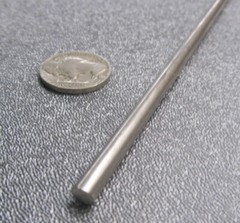 303 Stainless Steel Rod Round Bar, 3/16″ Diameter x 5 Foot Length, 4 Pcs, 20 Ft