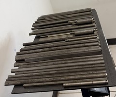 28.55 lbs Misc Carbon & Alloy Steel Round Bar Stock – Mixed Grades