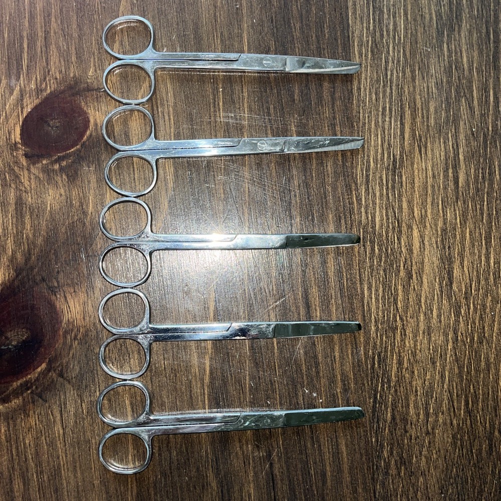 Deroyal Scissors Sharp/Blunt (Pakistan) Set Of 5