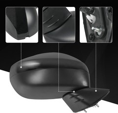 Door Mirror Right Passenger Side Replacement for Honda Civic Sedan Hatchback 202