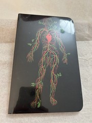 Anatomy Circulatory System Cover blank book journal, note book, copy book