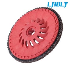 LABLT 10 Pack 4-1/2″ × 7/8″ 80 Grit T29 Ceramic Flap Sanding Disc 13300 RPM
