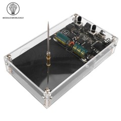 AC100-240V 50-60Hz Mini Bluetooth Music Tesla Coil Arc Plasma Loudspeaker