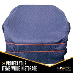 USCC Mega Mover Moving Blankets – 80″ X 72″ – Blue/Light Blue – 24PK