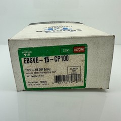 Sporlan Thermostatic Expansion Valve EBSVE-15-CP100 | 7/8 x 1 – 1/8 in, R-22