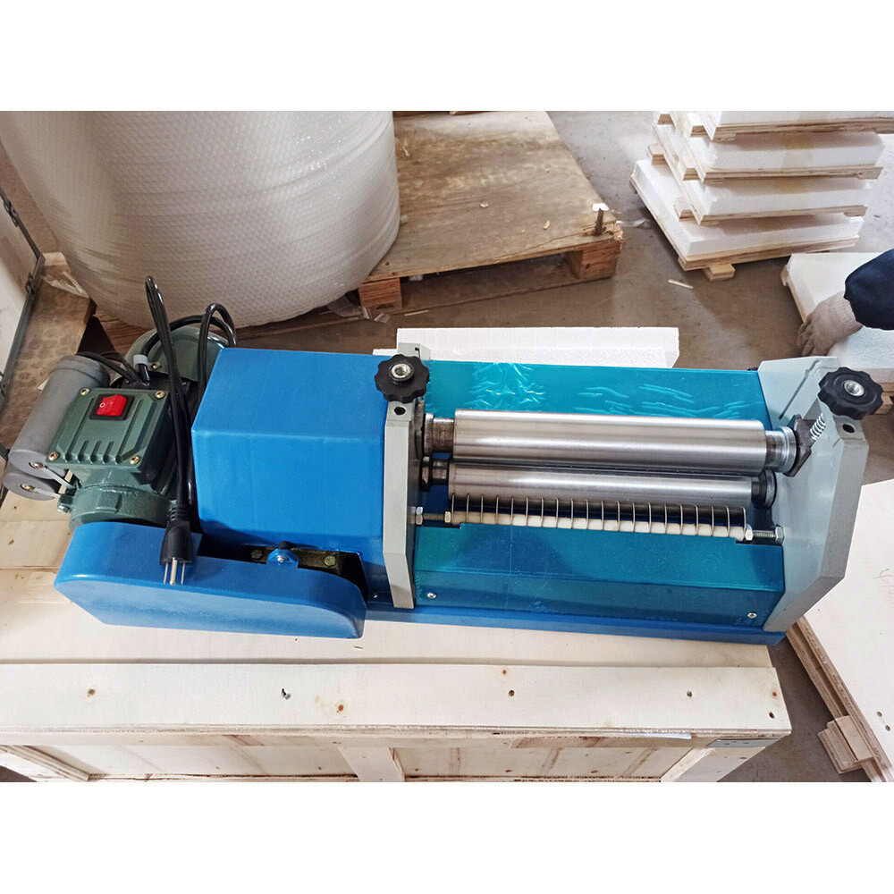 USED-Auto Gluing Coating Machine Paper Leather Make White Latex Office Art