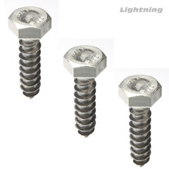 316 Marine Grade Stainless Steel Hex Head Lag Bolt Screw 5/16 x 1-1/4” Qty 50
