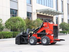 WINTER Snow Blower mini skid steer loader attachments for TYPHON STOMP SKIDSTEER