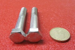 18-8 Stainless Steel Bolt, PT, 7/16-14 x 2 3/4″ Length, 10 pcs