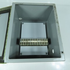 Sullair 10″ x 8″ x 6″ Electrical Enclosure W/ Backplate & Terminal Strip
