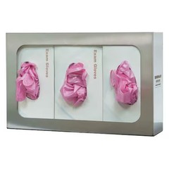 Bowman Dispensers Gs-006 Glove Dispenser, Stainless Steel, Holds (3) Boxes