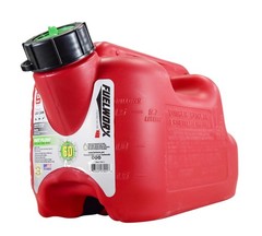 Fuelworx Stackable Easy Pour 1.5 Gal Vented Fuel Can Made in USA CARB Compliant