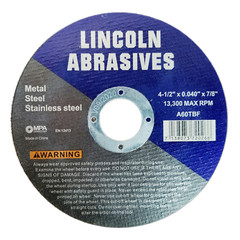 500 Pc 4-1/2″ x .040″ x 7/8″ Cut off Wheels Stainless Steel Metal Cutting Discs