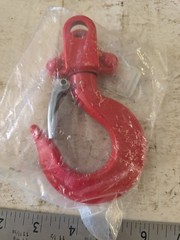CM Top Hook Assembly: Lever Chain Hoists, 1,500 lb Compatible Load Capacity