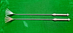 2pc Laparoscopic Fan Retractor 5 Blades Articulation 5mm Reusable Instruments
