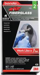 Fiberglass Resin Repair Kit 1/2 Pint (8 Oz), All-In-One Set with Resin, Hardener