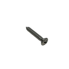 Sheet Metal Screws 1/4 in x 1-1/2 in Stainless Oval Head Phillips Drive 15 Pack