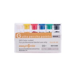 Dental Endo Gutta Percha Points Root Canal Filling Material Taper 02/04/06 15-40